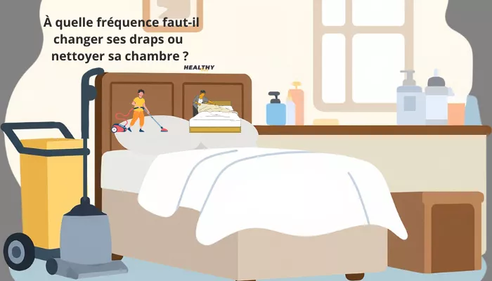 À Quelle Fréquence Faut-il Changer Ses Draps Ou Nettoyer Sa Chambre ?