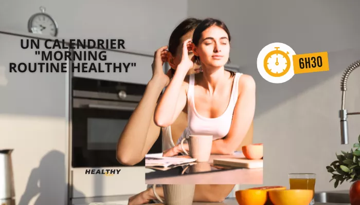 Un Calendrier "morning Routine Healthy" Pour Le Mois !